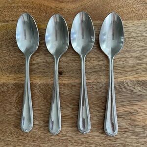 Braid (Stainless) Soup Spoons (4) by GORHAM SILVER